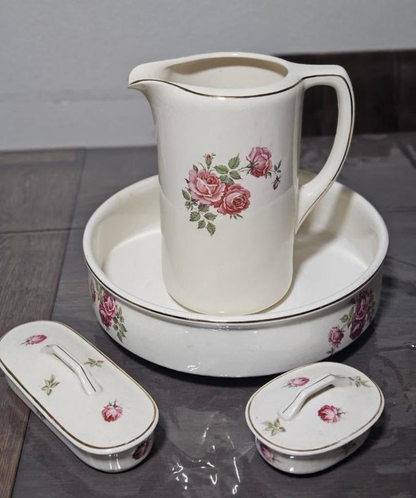 Magnifique ensemble de lampes vintage Petrus Regout, Maastri, Enlèvement ou Envoi