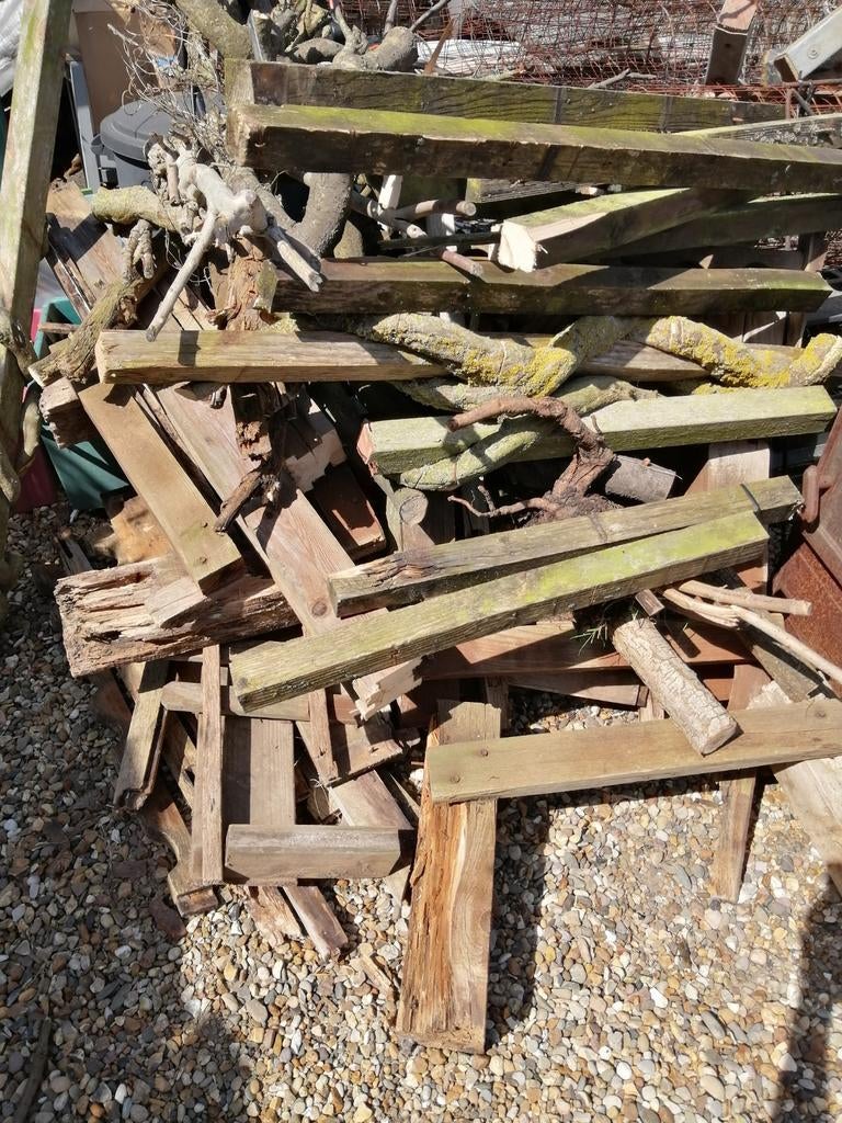 Afbraak hout., Ophalen