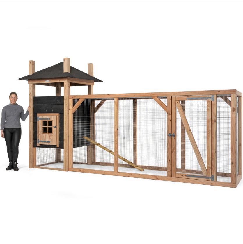 Kippenhok hooiberg tom xl