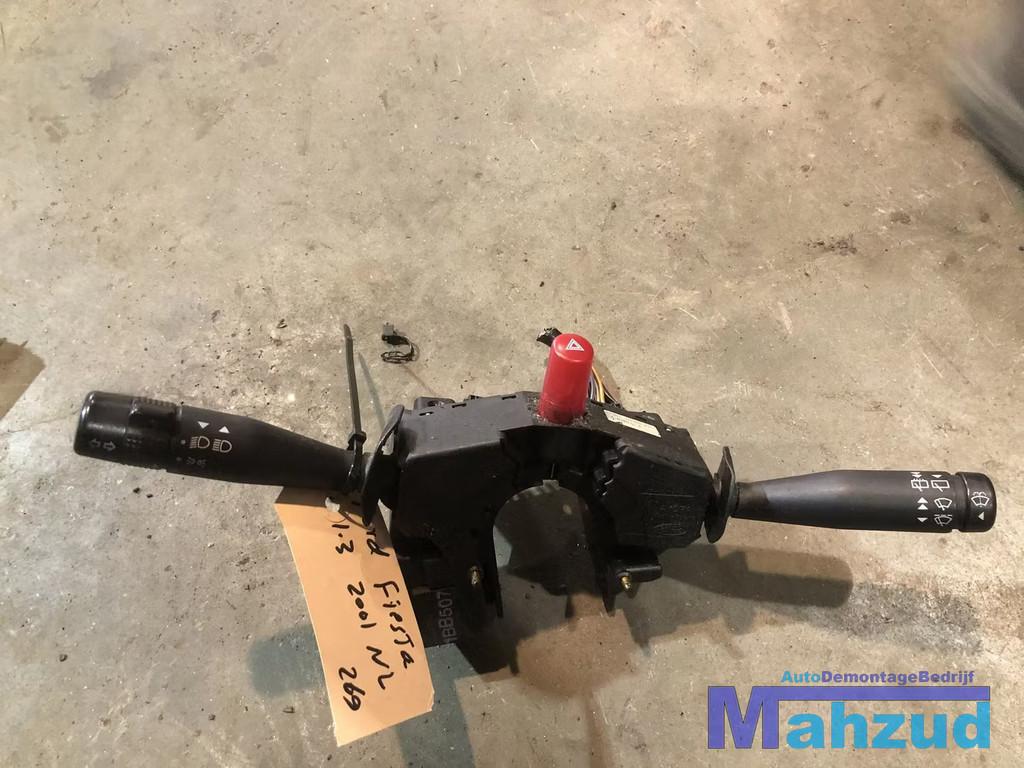Ford Fiesta 4 knipperlicht schakelaar combischakelaar alarm, Auto-onderdelen, Dashboard en Schakelaars, Ford, Gebruikt