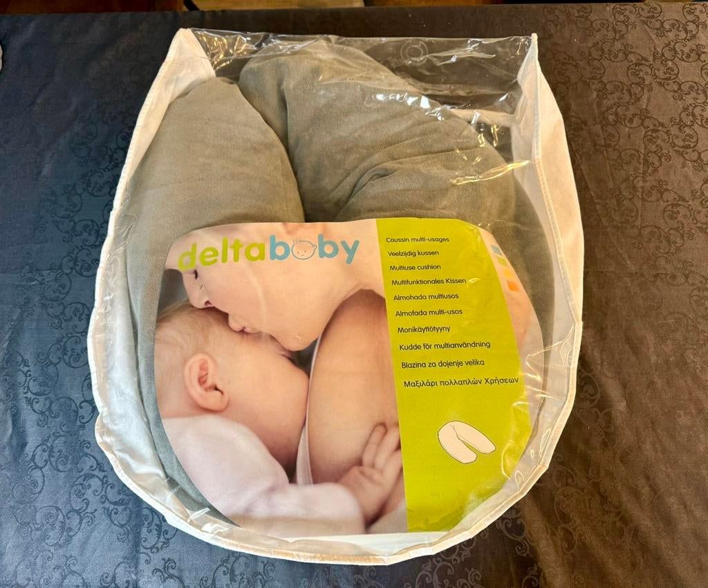Veelzijdig Deltababy Borstvoedingskussen + Extra Hoes, Ophalen of Verzenden, Zo goed als nieuw