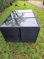 Allibert tafel en 6 fauteuils, Ophalen