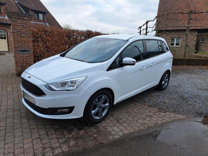 Ford Grand C-Max 1.0 Ecoboost TREND, 125ch, 2016, Autos, Ford, Particulier, Grand C-Max, ABS, Airbags, Air conditionné, Android Auto