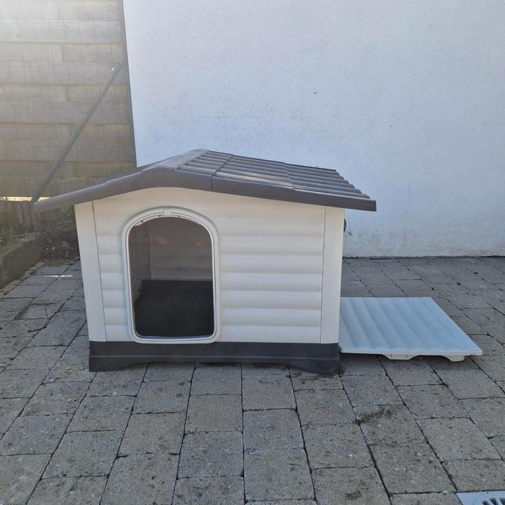 Niche Ferplast Dogvilla, Animaux & Accessoires, Maisons pour chiens, Comme neuf, Niche à chien, Moins de 65 cm, Moins de 75 cm