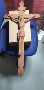 Zeer oud snijwerk houten kruis, Collections, Religion, Enlèvement