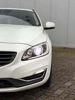 Volvo V60 D6 Hybride, Auto's, Volvo, Automaat, Wit, Leder, Break