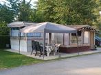 Mooi onderhouden sta caravan met 2 slaapkamers, Particulier, Uitbouw voortent, Vast bed