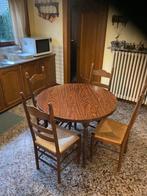 Keukentafel met 4 stoelen, Huis en Inrichting, Ophalen, Zo goed als nieuw