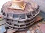gietijzer straatkolk/putdeksels/riooldeksel/roosters, Bricolage & Construction, Tuyaux & Évacuations, Enlèvement, Utilisé