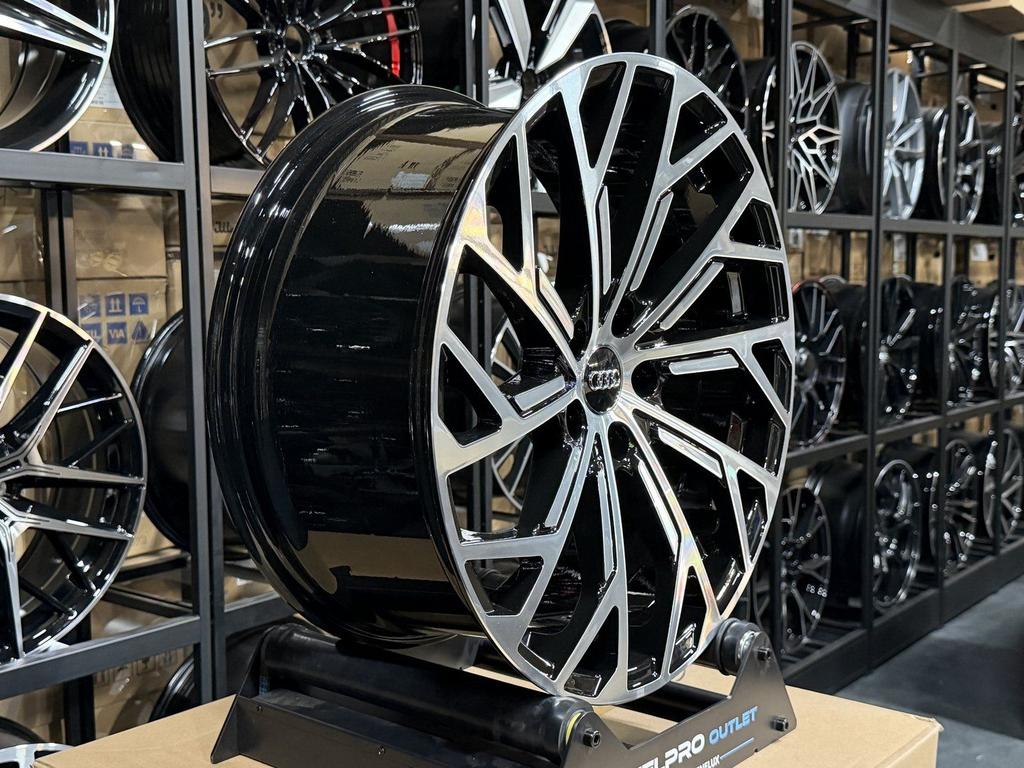 19 inch Audi S look velgen A4 A5 A6 A7 A8 Q3 Q5 Q7 8 RS5 RS6, Auto-onderdelen, Ophalen of Verzenden, Nieuw, 19 inch, Velg(en)