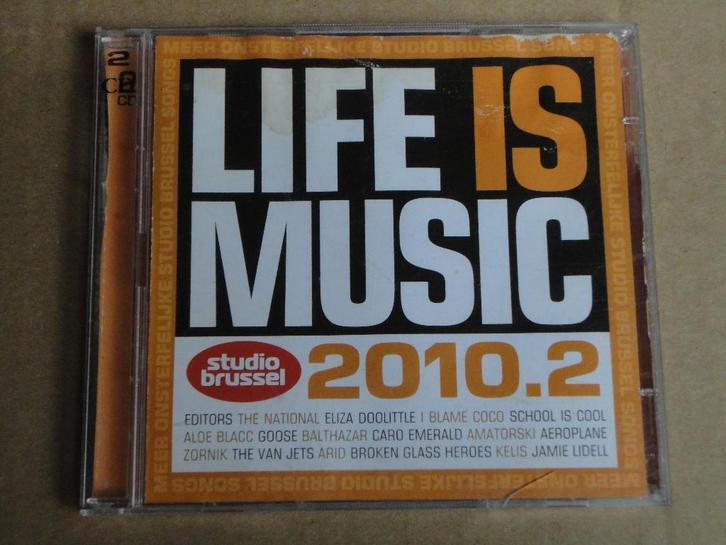 2CD Life Is Music 2010.2 EDITORS/GOOSE/ARID .....>>>Zie nota, Cd's en Dvd's, Cd's | Verzamelalbums, Pop, Ophalen of Verzenden
