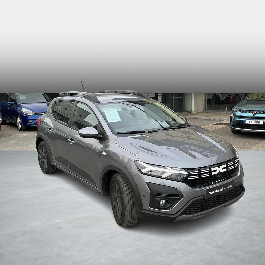 Dacia Sandero TCe 90 Stepway Expression, Auto's, Voorwielaandrijving, Stof, Gebruikt, 91 pk