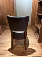 Stoel donker bruin, Huis en Inrichting, Ophalen, Zo goed als nieuw, Bruin