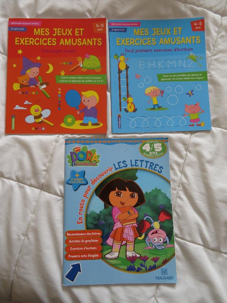 3 livres de jeux neufs pour 4-5 ans, Livres, Enlèvement ou Envoi, Neuf, Primaire, Autres matières