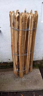 Restje kastanjehouten afsluiting, Tuin en Terras, Schuttingen, Ophalen, 1 tot 2 meter, Nieuw, 3 tot 6 meter