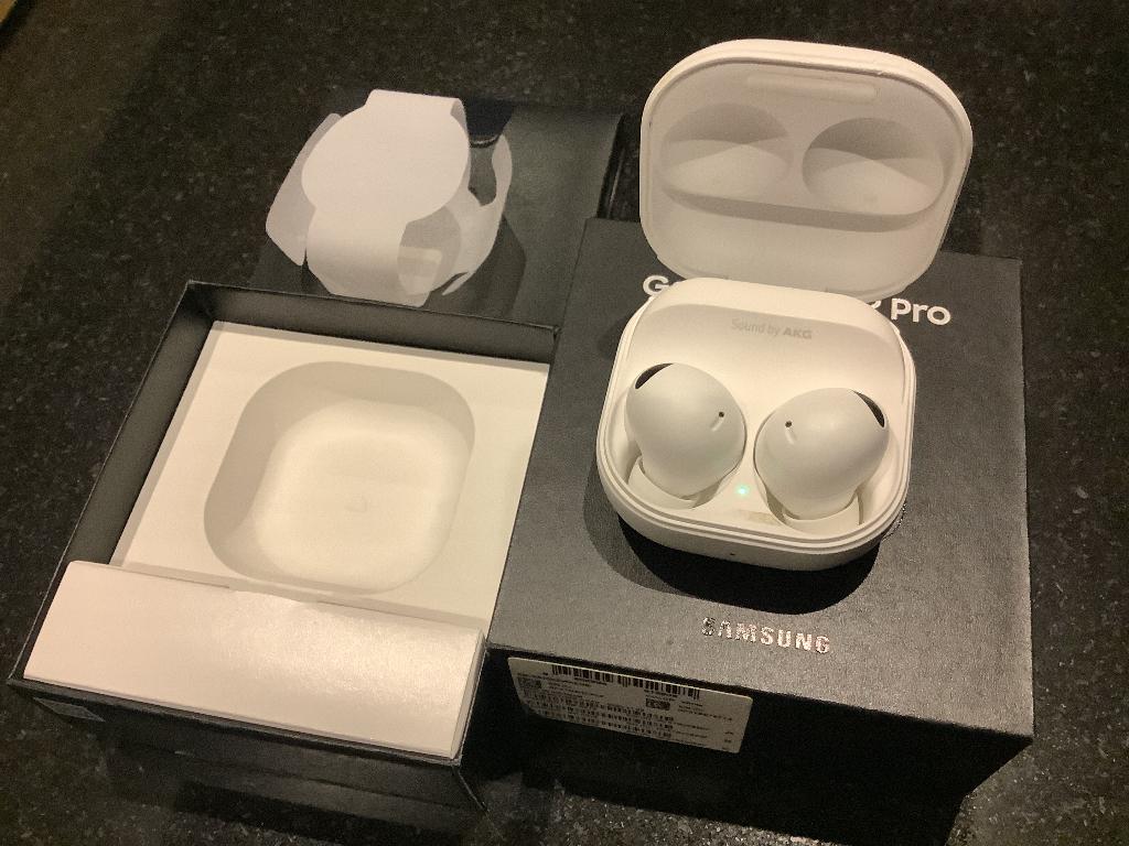 Galaxy Buds2 Pro, Télécoms, Téléphonie mobile | Écouteurs, Réduction active du bruit, Comme neuf, Enlèvement, Blanc