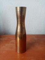 Bougeoir minimaliste américain laiton 1960s(20cm), Enlèvement ou Envoi