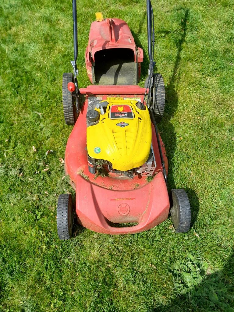 Wolf grasmachine voor onderdelen, Ophalen