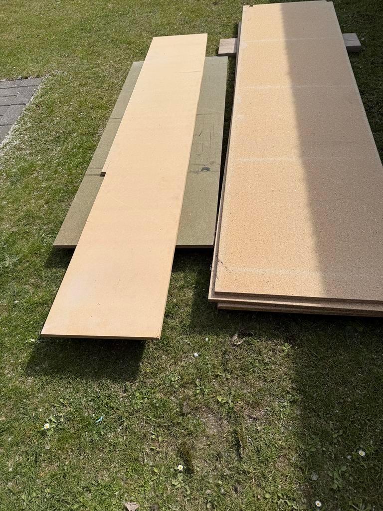 Diverse platen, Doe-het-zelf en Bouw, Ophalen, Gebruikt