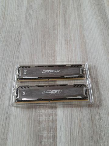 RAM pc - Crucial Ballistix Sport LT, Enlèvement ou Envoi, DDR4, Utilisé, Desktop
