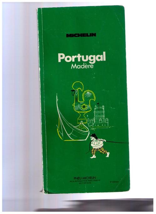 Guide vert Michelin PORTUGAL 1975, Boeken, Reisgidsen, Gelezen, Reisgids of -boek, Michelin, Ophalen of Verzenden