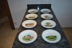 VILLEROY & BOCH NAIF. LAPLAU. 8 ASSIETTES PROFONDES., Enlèvement ou Envoi