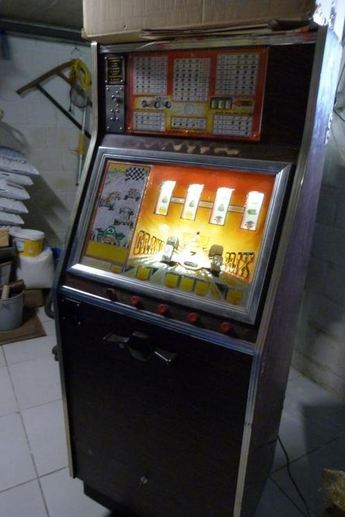 jackpot, machine à sous, Verzamelen, Automaten | Gokkasten en Fruitautomaten, Gebruikt, Met sleutels, Ophalen