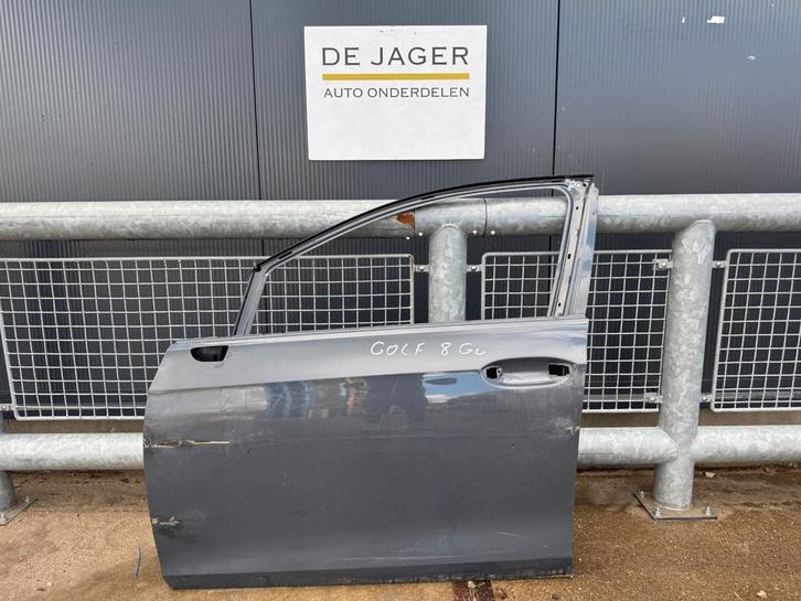 VW GOLF 8 5H DEUR PORTIER LINKS VOOR VOORDEUR LINKSVOOR, Auto-onderdelen, Carrosserie, Deur, Volkswagen, Voor, Links, Gebruikt