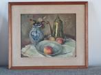 zeer mooi schilderij op paneel - stilleven, Antiek en Kunst, Ophalen of Verzenden