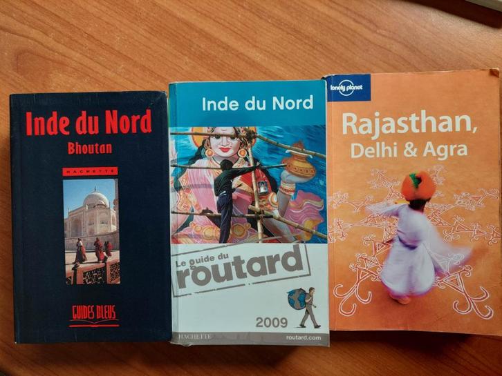 3 guides touristiques: Inde du Nord, Boeken, Reisgidsen, Zo goed als nieuw, Reisgids of -boek, Azië, Lonely Planet, Ophalen of Verzenden