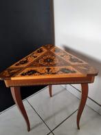 houten tafel, Ophalen