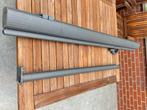 Oprolbaar terrasscherm, Tuin en Terras, Tuinschermen, Ophalen, Aluminium, Zo goed als nieuw, 200 cm of meer