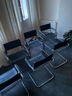 Marcel Breuer stoelen, Huis en Inrichting, Ophalen, Gebruikt, Zwart, Vijf, Zes of meer stoelen