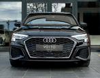 Audi A3 Sportback 30TFSI Business Edition 2X S-LINE/CAMERA, Auto's, Audi, 1525 kg, Leder en Stof, Zwart, 5 deurs