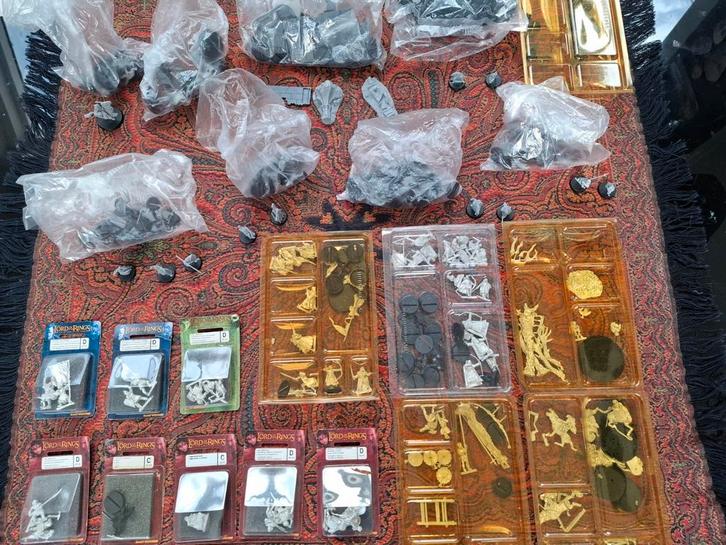 Games Workshop LOTR mega collectie, Verzamelen, Lord of the Rings, Zo goed als nieuw, Ophalen