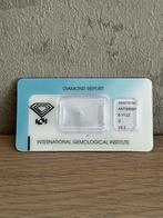 IGI Diamant met certificaat, Ophalen