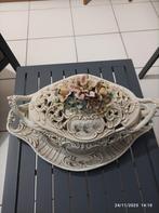 1 soupière en céramique de Bassano Capodimonte decor floral, Antiek en Kunst, Ophalen