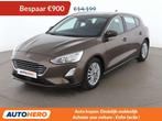 Ford Focus 1.0 EcoBoost Titanium (bj 2020), Auto's, Stof, Gebruikt, Euro 6, Bruin