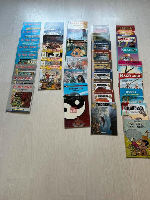 Lot 38 strips, Boeken, Stripverhalen, Gelezen, Meerdere stripboeken, Ophalen of Verzenden
