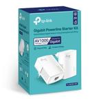 AV1000 Gigabit Powerline Starterkit (internet over stroomlij, Computers en Software, Tp-link, Ophalen of Verzenden, Zo goed als nieuw