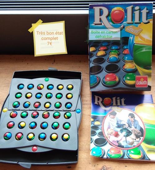 Jeu de voyage Rolit, Hobby en Vrije tijd, Gezelschapsspellen | Overige, Zo goed als nieuw, Ophalen of Verzenden