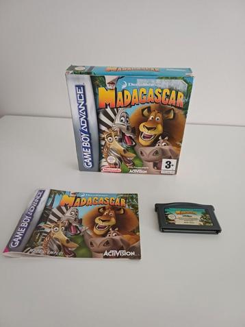 Jeux Game Boy Advance Madagascar complet  beschikbaar voor biedingen