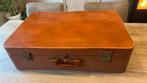 Oude bruine vintage koffer, Handtassen en Accessoires, Koffers, Ophalen, Zo goed als nieuw