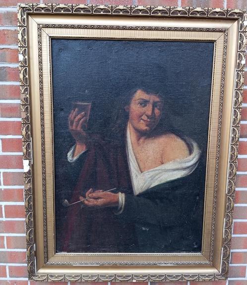 uniek Vlaamse school schilderij periode 1800 -1900, Antiek en Kunst, Kunst | Schilderijen | Klassiek, Ophalen of Verzenden