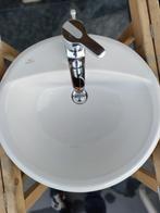 lavabo inbouw met kraan, Huis en Inrichting, Badkamer | Badkamermeubels, Ophalen, Minder dan 50 cm, Gebruikt, Overige typen