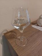 Bierglas : Adriaen Brouwer / Brouwerij Roman / 33 CL., Verzamelen, Verzenden, Zo goed als nieuw, Bierglas