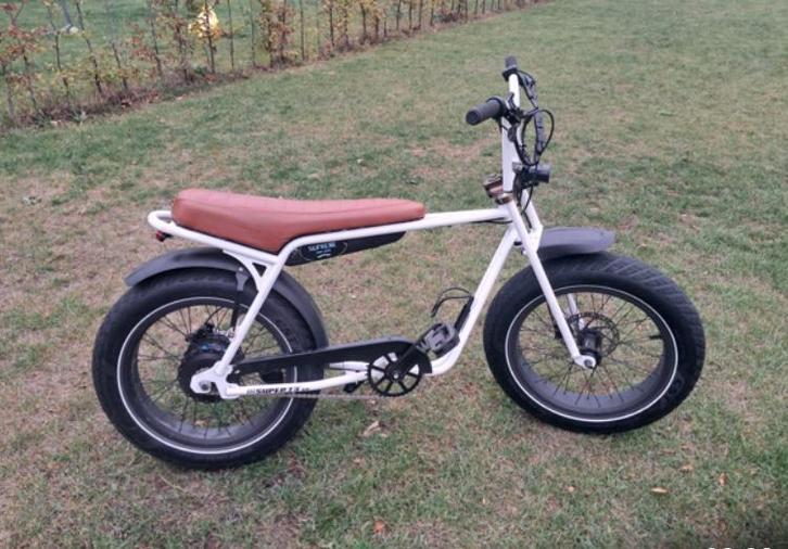 Super73 fatbike, Fietsen en Brommers, Elektrische fietsen, Gebruikt, Batavus, Minder dan 47 cm, 50 km per accu of meer, Ophalen of Verzenden