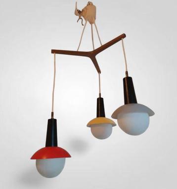 Philips vintage kroonluchterhanger uit de jaren 50  beschikbaar voor biedingen