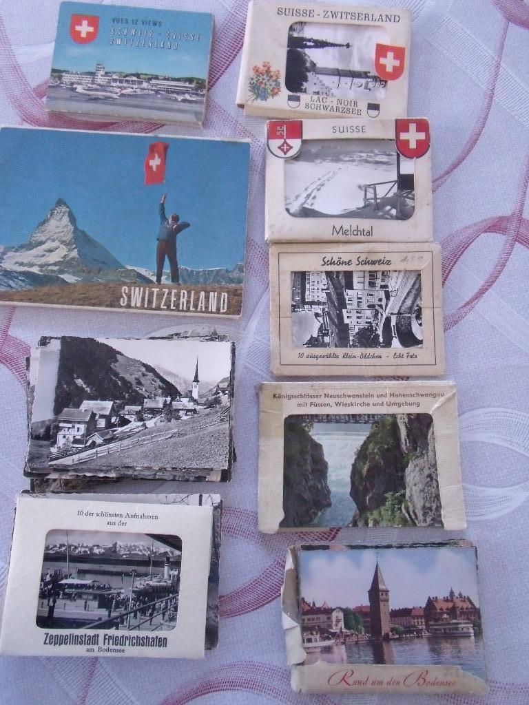 dépliants photos anciennes souvenirs voyage Suisse, Collections, Photos & Gravures, Photo, Utilisé, 1960 à 1980, Enlèvement