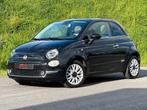 Fiat 500 1.2i Lounge aut. | 2018 | Garantie de 12 mois, Autos, Carnet d'entretien, Noir, Automatique, Tissu